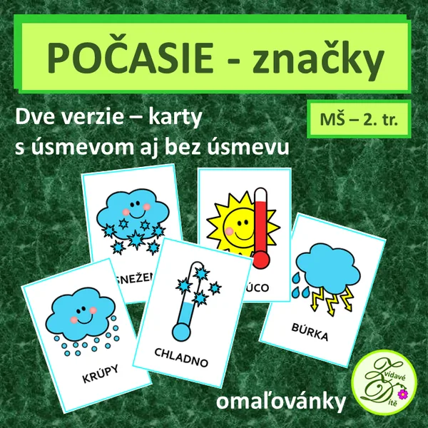 Počasie - značky