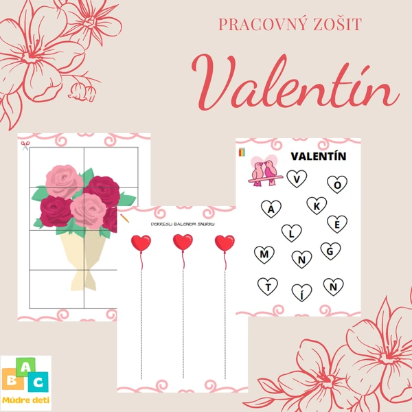 Valentín- pracovný zošit 