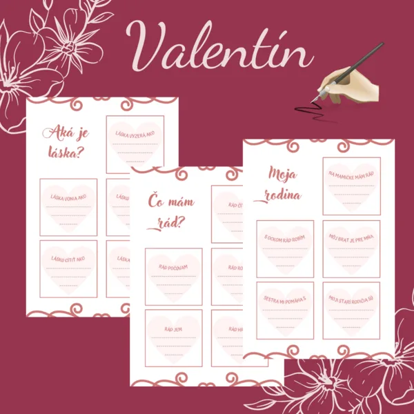 Valentín- kartičky 