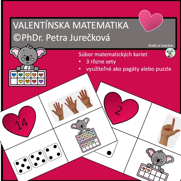 Čísla od 1-20 plagáty, karty