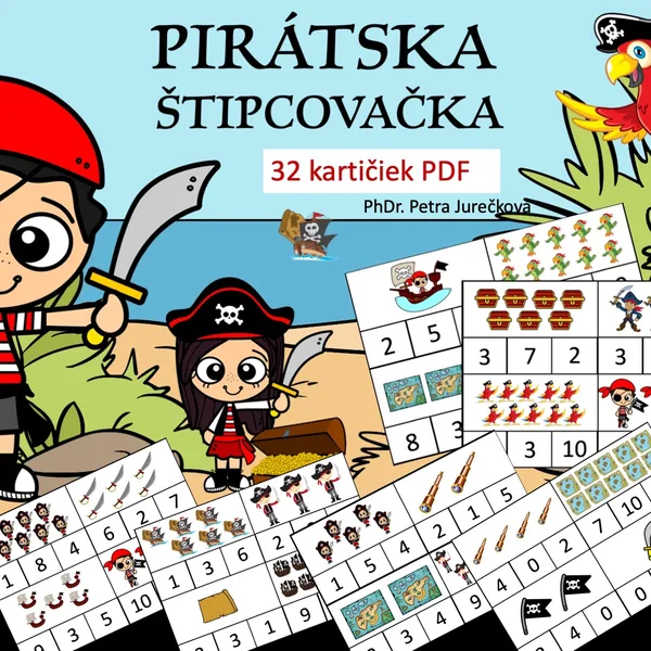 Pirátska štipcovačka 0-10