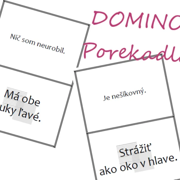 DOMINO - Porekadlá