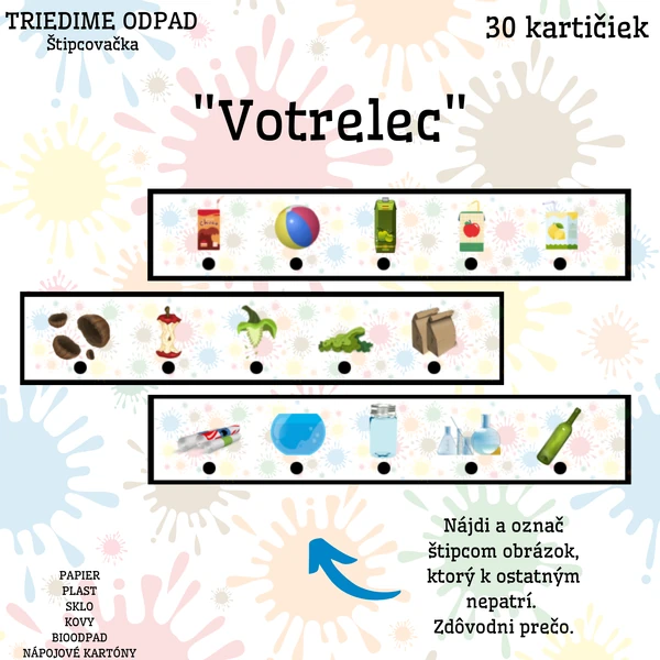 TRIEDIME ODPAD: Votrelec