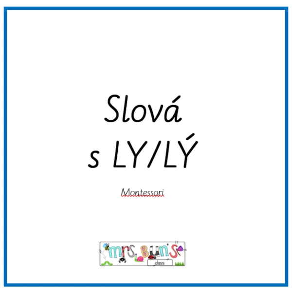 Slová s LY/LÝ