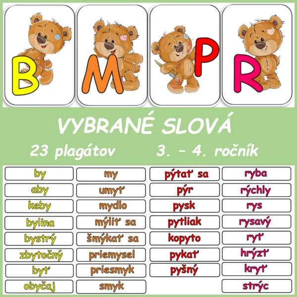 Vybrané slová 