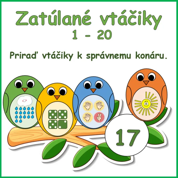 Zatúlané vtáčiky 1-20