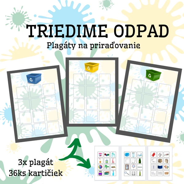 TRIEDENIE ODPADU - Plagáty