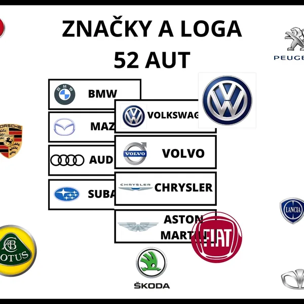 Značky a logá automobilov