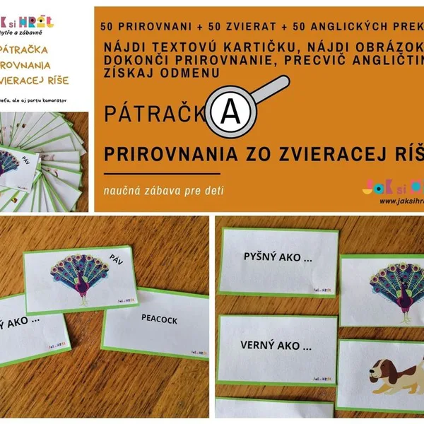 BOJOVKA - PÁTRAČKA - Prirovnania zo zvieracej riše