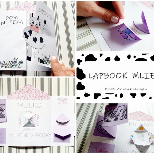 Lapbook- Mlieko