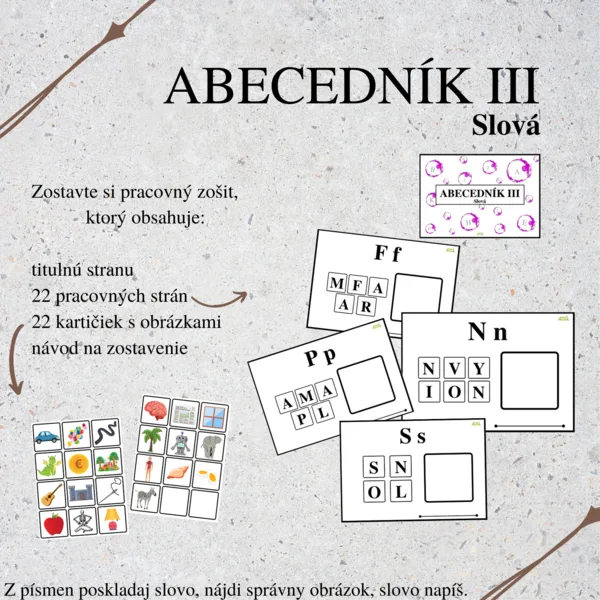 Abecedník III: Slová