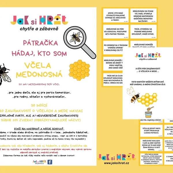 VČELA - HÁDAJ, KTO SOM?