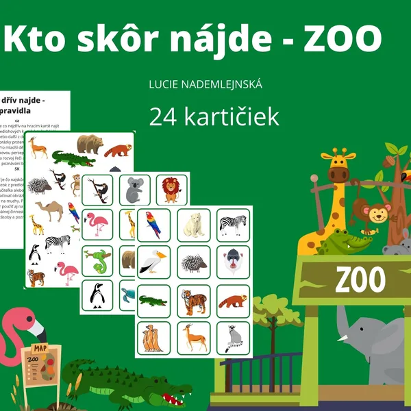 Kto skôr nájde - ZOO