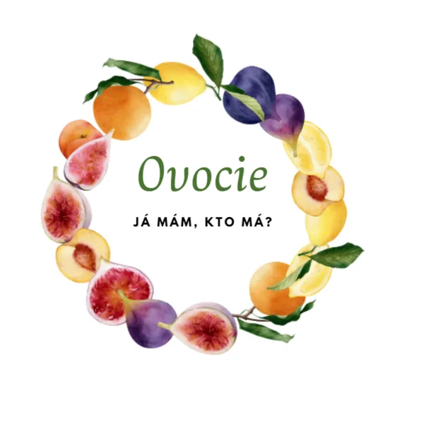 Já mám, kto má - Ovocie
