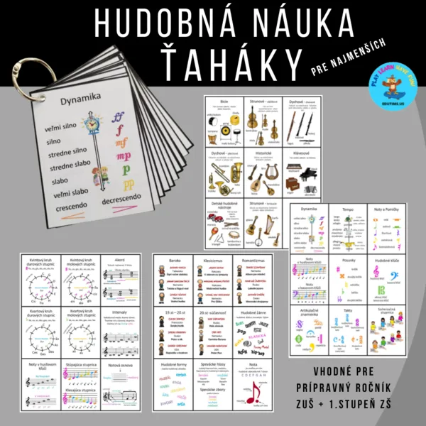 Ťaháky - hudobná náuka pre najmenších