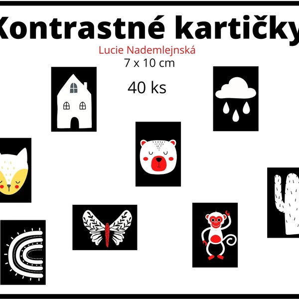 Kontrastné kartičky