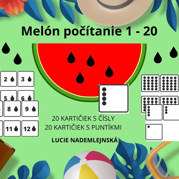 MELÓN POČITANIE 1-20