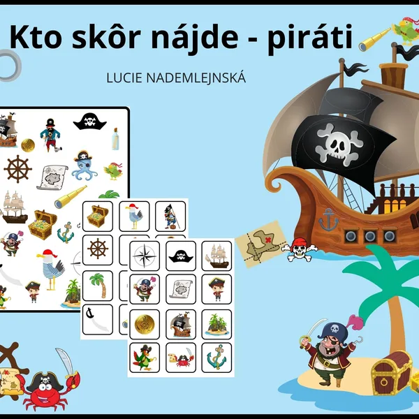 Kto skôr nájde - PIRÁTI