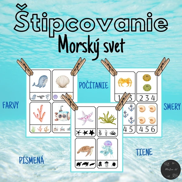 Morský svet, štipcovanie