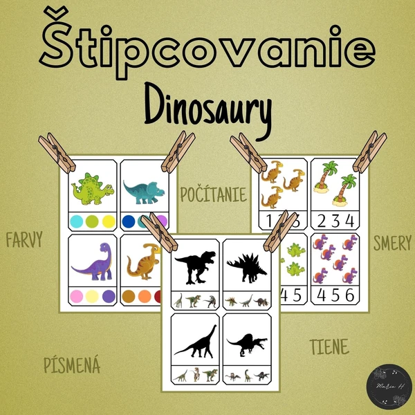 Dinosaury, štipcovanie