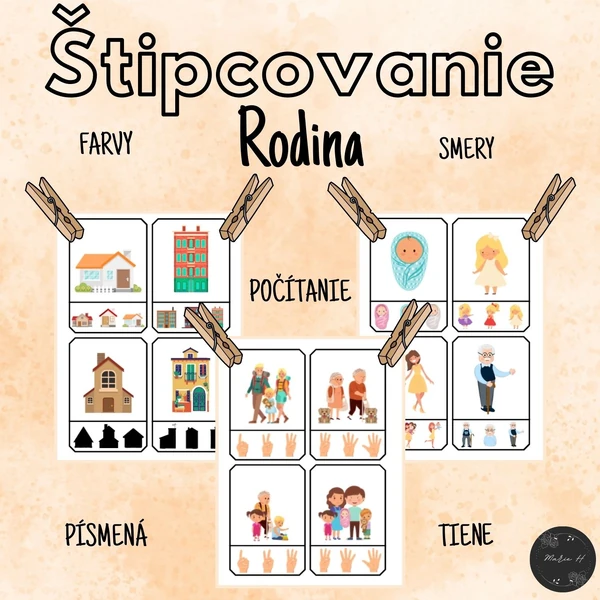 Rodina, štipcovanie