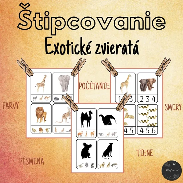 Exotické zvieratá, štipcovanie