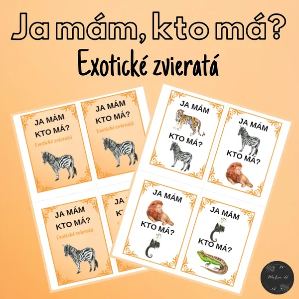 Ja mám, kto má? Exotické zvieratá