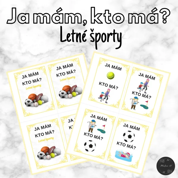 Ja mám, kto má? Letné športy