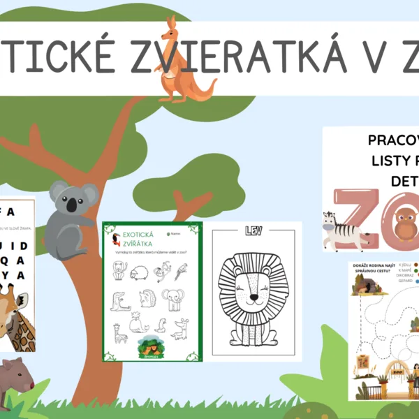 EXOTICKÉ ZVIERATÁ V ZOO