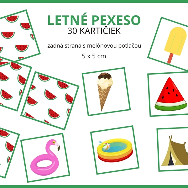 Letné pexeso