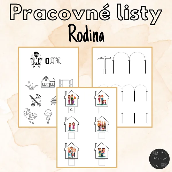 Rodina, pracovné listy