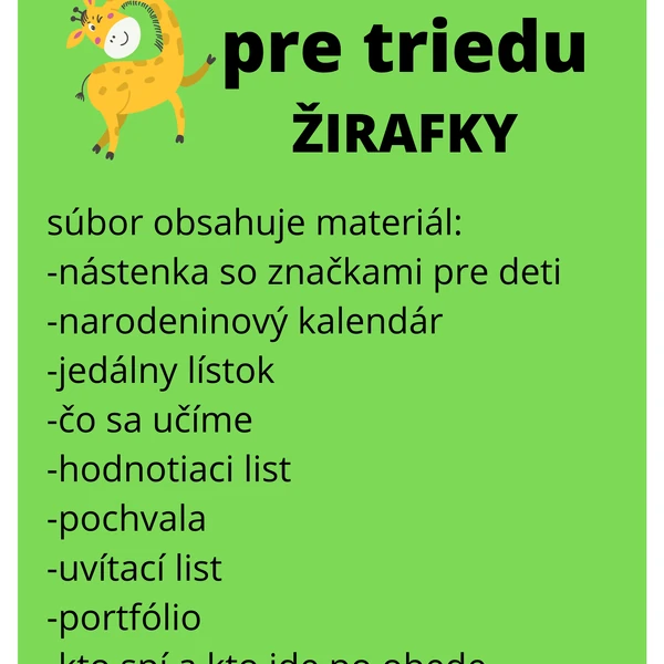 Trieda žirafy