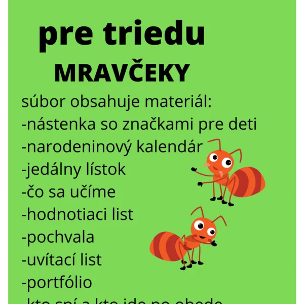 TRIEDA MRAVCOV