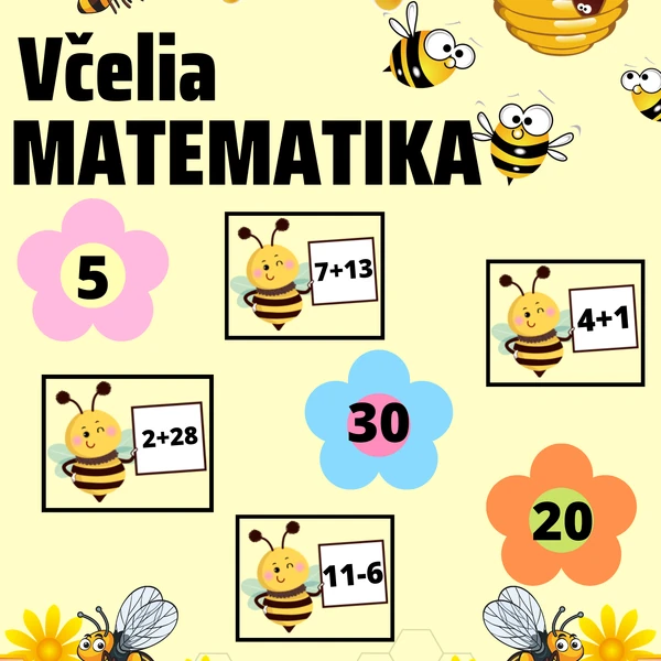 Včelia matematika - opeľovanie kvetov