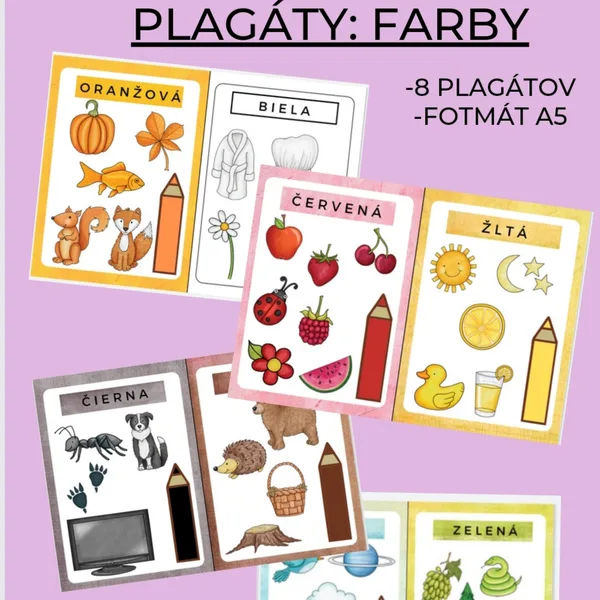 Plagáty: Farby