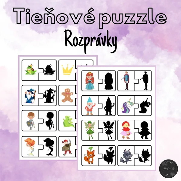 Rozprávkotiene, puzzle