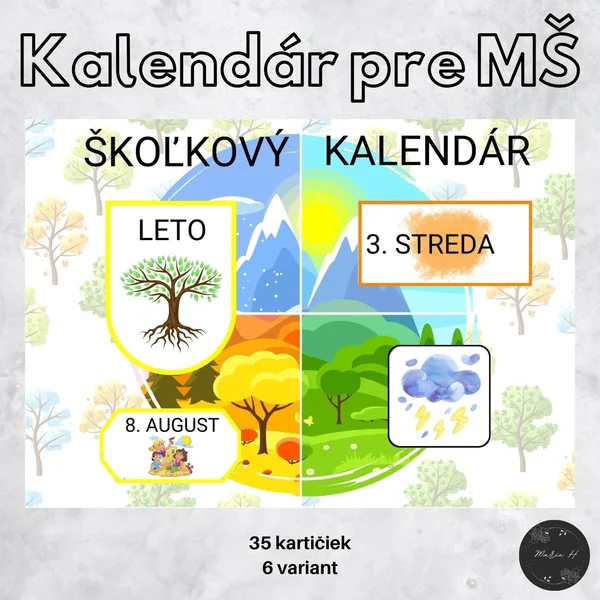 Kalendár pre MŠ