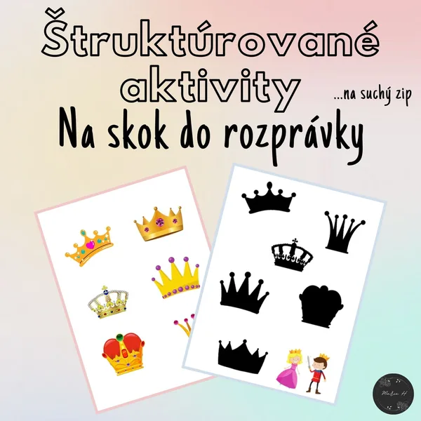 Na skok do rozprávky, štruktúrované aktivity