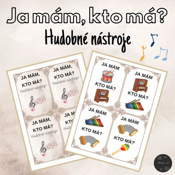 Ja mám, kto má? Hudobné nástroje