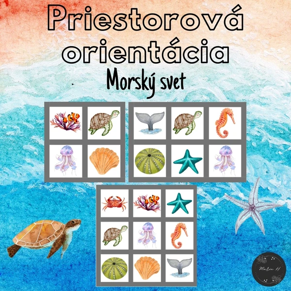 Morský svet, priestorová orientácia
