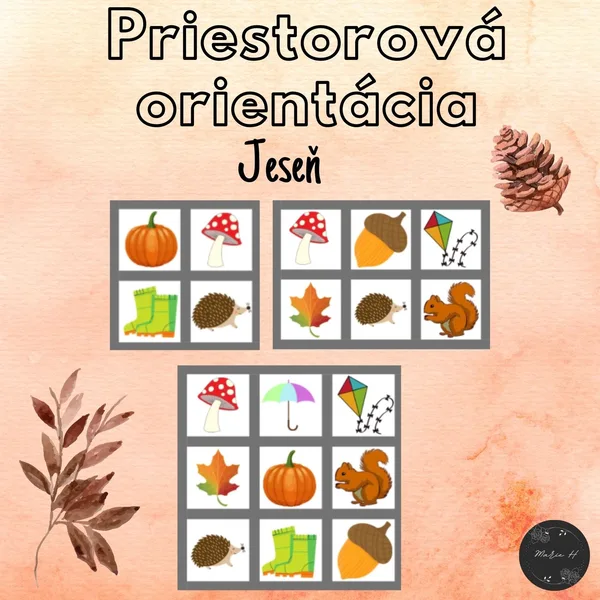 Jeseň, priestorová orientácia