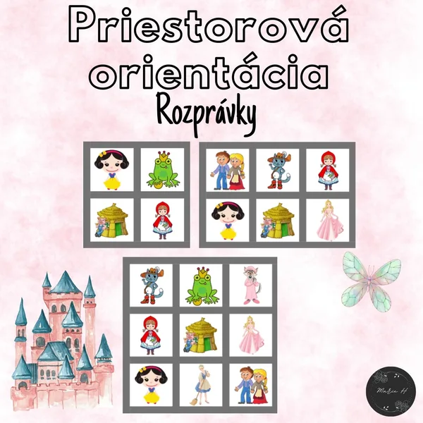 Rozprávky, priestorová orientácia