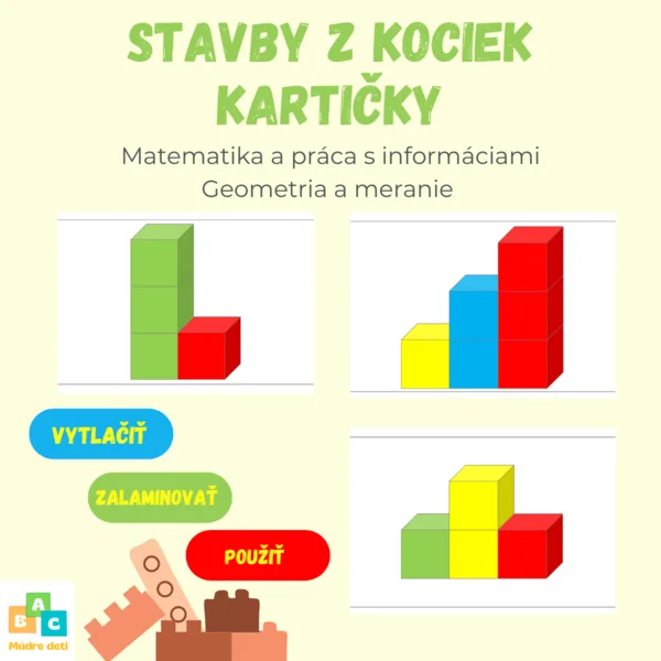 Stavby z kociek MŠ