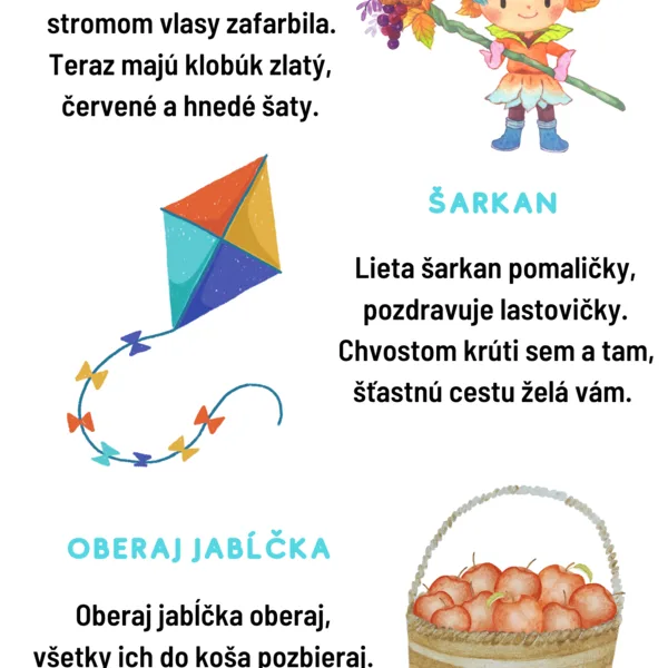 Básne a piesne o jeseni