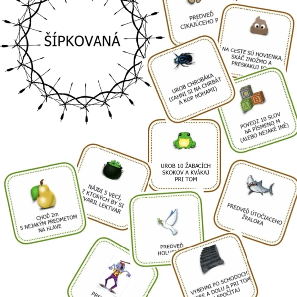 ŠÍPKOVANÁ - HRA NIELEN NA PRÁZDNINY
