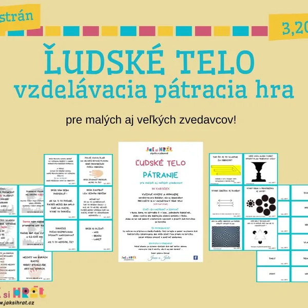 ĽUDSKÉ TELO - vzdelávacia pátracia hra