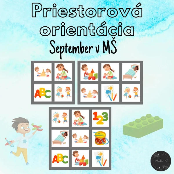 September v MŠ, priestorová orientácia