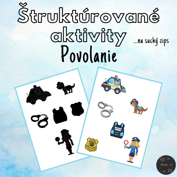 Povolánie, štruktúrované aktivity