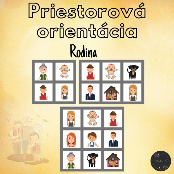 Rodina, priestorová orientácia