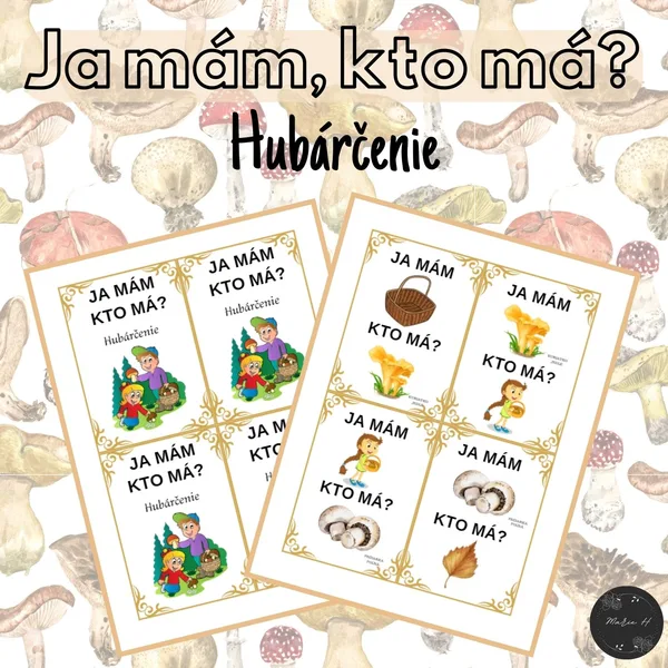 Ja mám, kto má? Hubárčenie